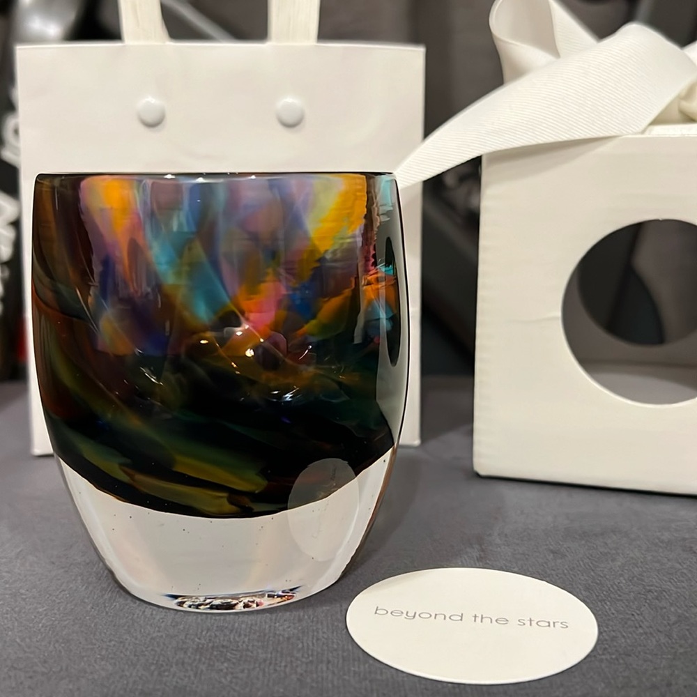glassybaby “beyond the stars” votive candle holder